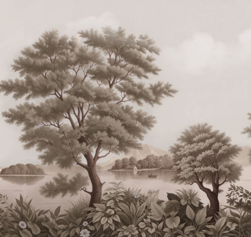 Флизелиновые фотообои Loymina Панорама (Вистерия) PNR1 003