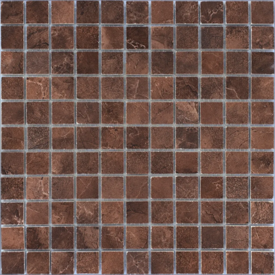 Мозаика Caramelle Mosaic Venezia Brown POL (23x23) 29,8x29,8