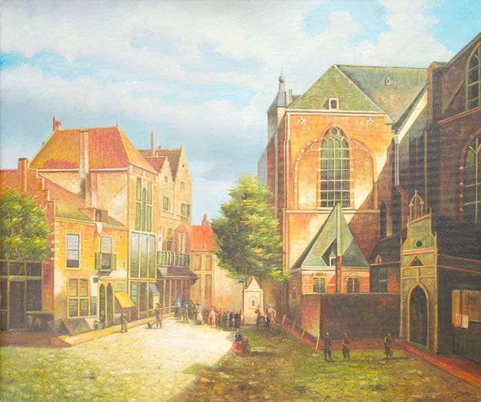 Фреска Английский дворик