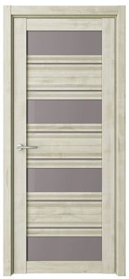 Дверь Монтана ширина 60 см Софт Тач Стекло мателюкс бронза