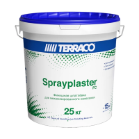 Шпаклевка финишная Terraco Sprayplaster (ведро) 25 кг
