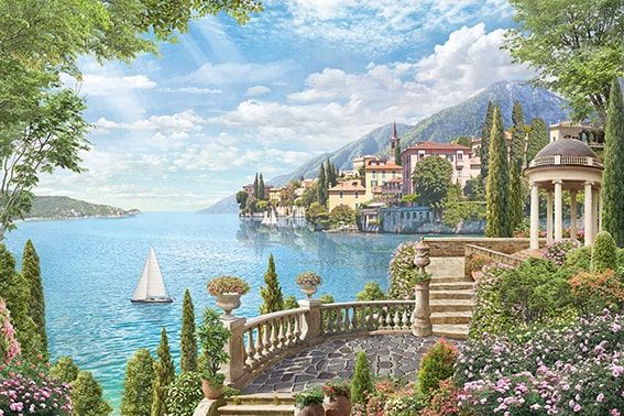 Фреска Современный Графический Дизайн 44453