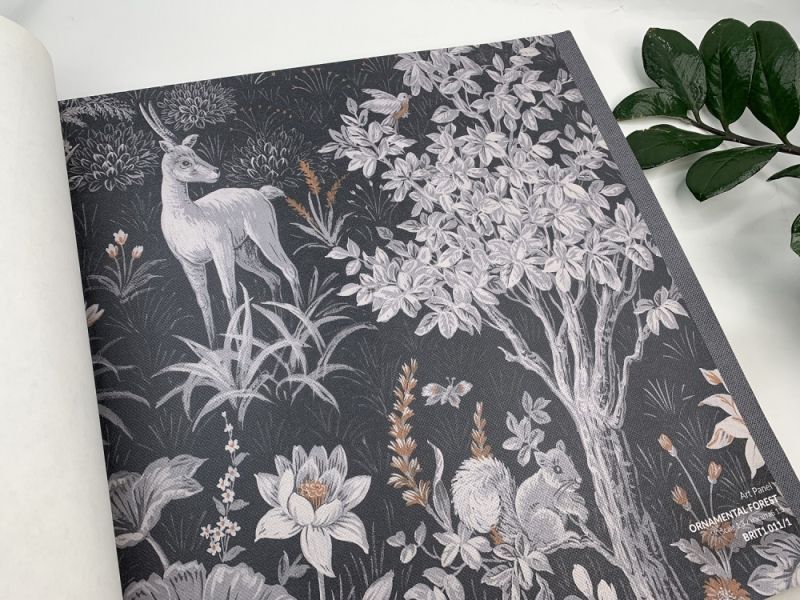 Флизелиновые фотообои Loymina British Style Forest (Британский лес) BRIT1 011/1