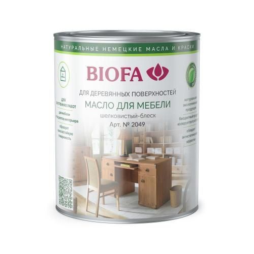 Масло для мебели Biofa (Бесцветный) 0,375 л