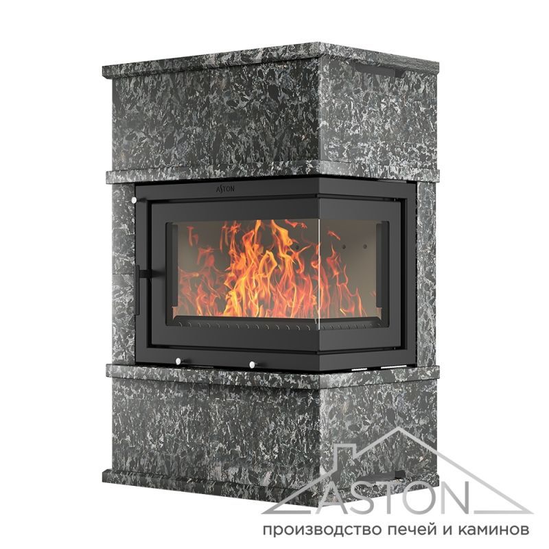 Камин ASTON 700 R «VYBORG» Н-1280 Пироксенит Элит