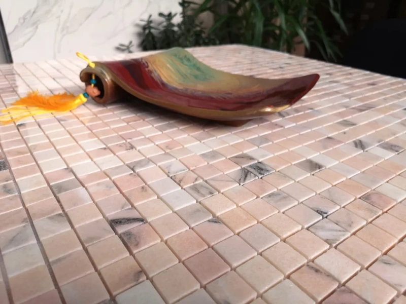 Мозаика Caramelle Mosaic Pietrine 7 mm 15x15x7