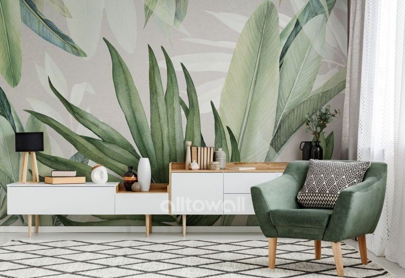 Тропические листья