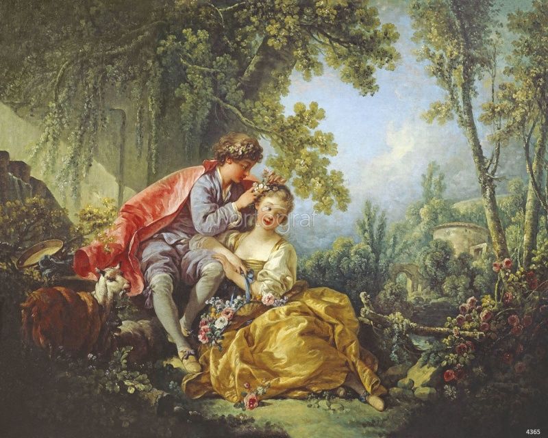 Франсуа Буше "Четыре сезона весна" Art.4365