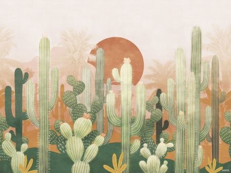 Цветущие кактусы Art.34493