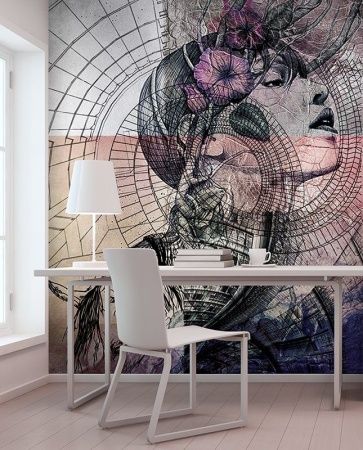 Графика Девушка-загадка  ag0049