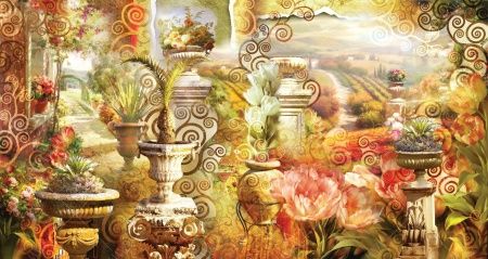 Фреска Панно-коллаж «Тоскана»