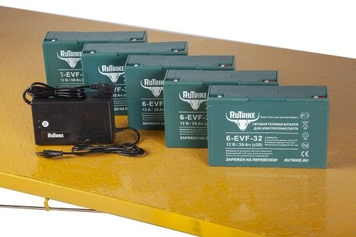 Платформенная тележка электрическая RuTrike СКЛАД 2000 NEW