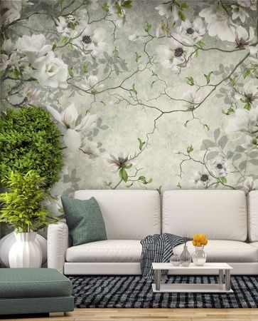 Графика В цветущем саду  ag0401