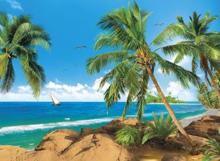 Тропический пляж Art.33199