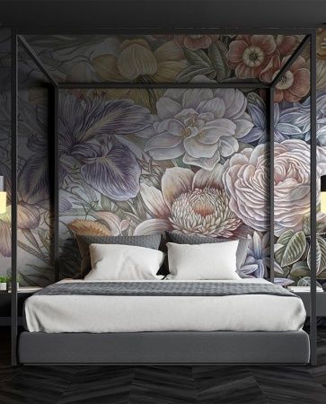 Графика Цветы. Современное искусство. ag0291