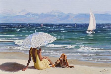 Фреска К тебе спешу Art.8216