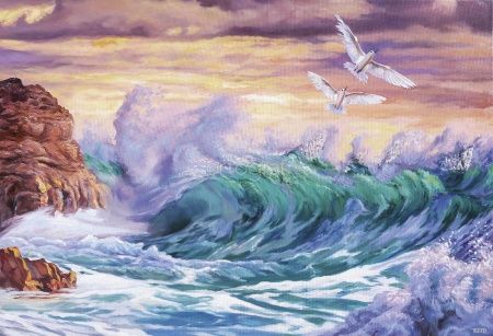 Изумрудная волна Art.8270