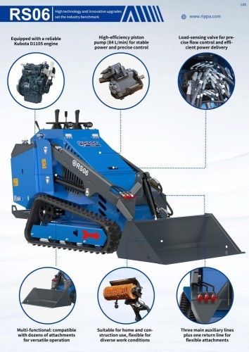Мини-погрузчик Rippa RS06