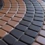 Тротуарная плитка STEINGOT Классика круговая Бежевая Верхний прокрас 60 мм