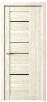 Дверь Марсель ширина 80 см Эко-шпон Стекло черное