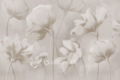 Фреска Нежные альстромерии