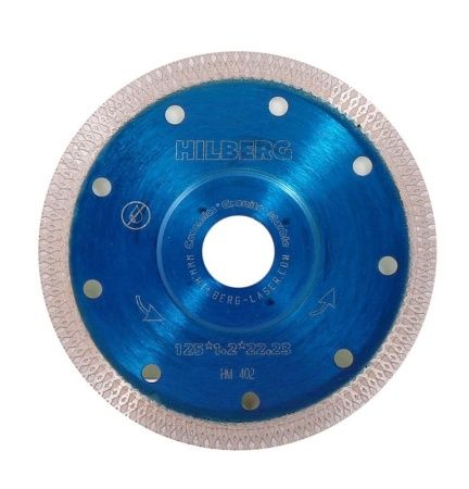 Диск алмазный Hilberg Турбо Ультратонкий Х-тип 125*10*22.23 Толщина реж. кромки 1.2 mm Диск алмазный Hilberg Турбо Ультратонкий Х-тип 125*10*22.23 Толщина реж. кромки 1.2 mm