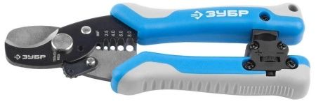 Мультиинструмент электромонтажный со съемником изоляции и встроенным ножом, сталь У8А, ЗУБР