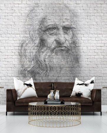 Графика Леонардо да Винчи. Лофт. ag0003