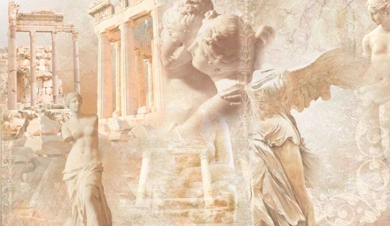 Графика Античный сюжет 1038