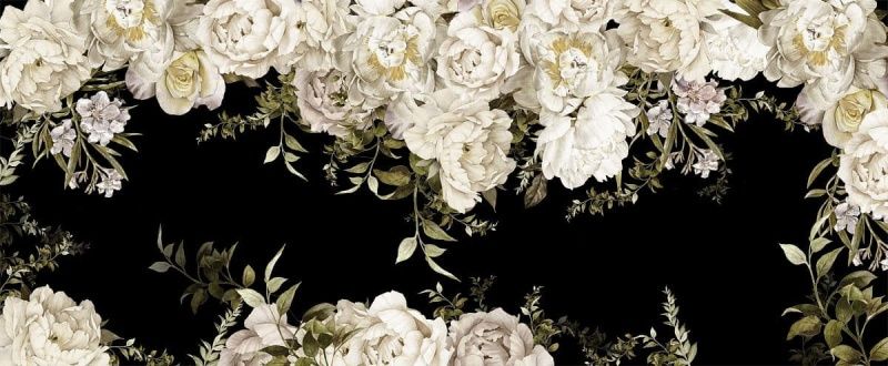 Фреска Цветы, цветочная коллекция арт. f_427