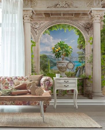 Фреска Современный Графический Дизайн 44271