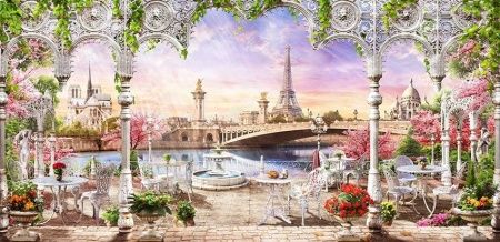 Фреска Современный Графический Дизайн м077