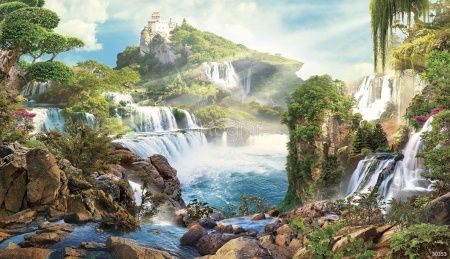 Замок на горе Art.30353