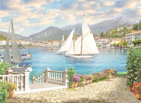 Фреска Современный Графический Дизайн 5157