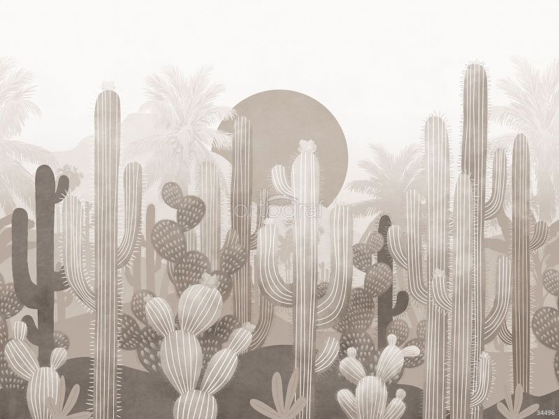 Парк кактусов Art.34496