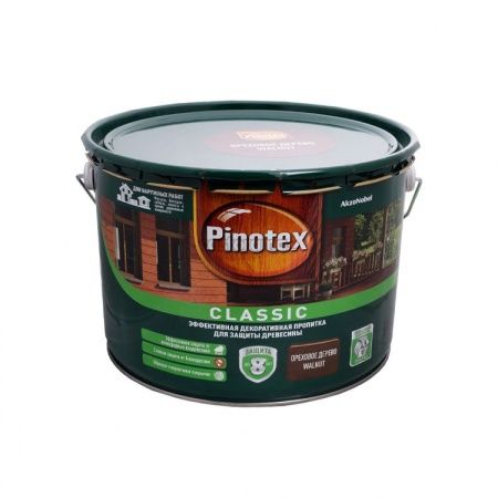 Пропитка Pinotex Classic (Орех), 2,7 л