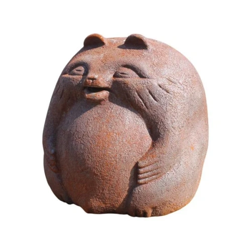 Кошка Мурка L металл ржавый