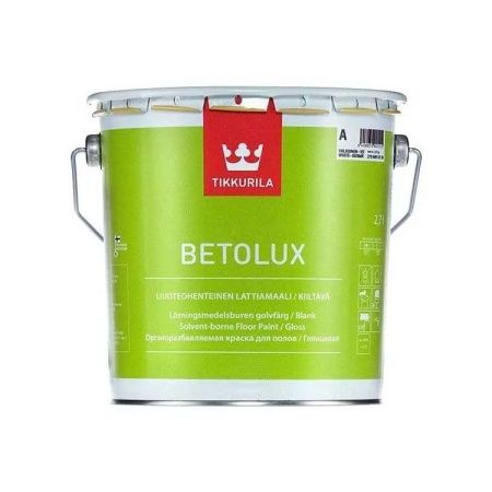 Краска для полов Tikkurila Betolux, 2,7 л