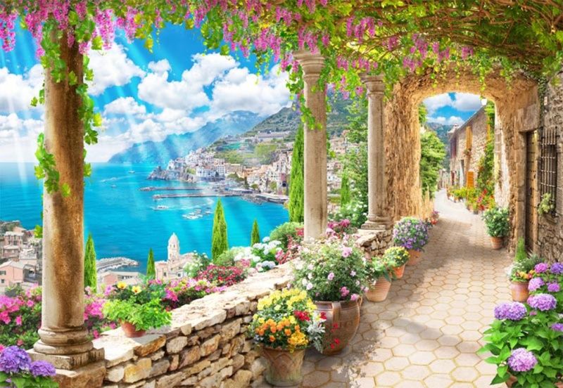 Фреска Современный Графический Дизайн 44044