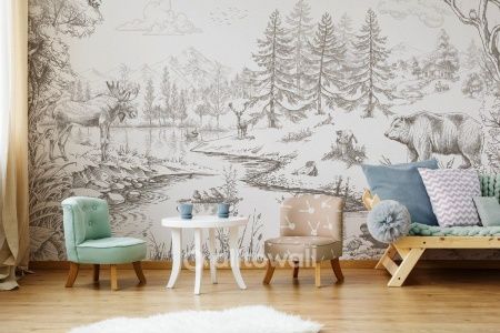 Таёжный лес