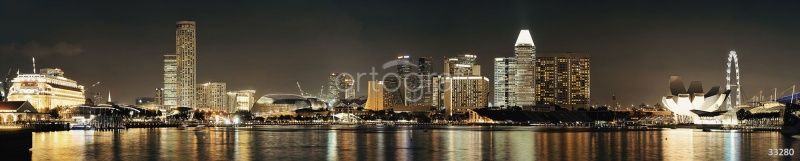 Фреска Панорама Марина Бей Art.33280