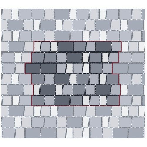 Тротуарная плитка STEINGOT Гранито Сафари Верхний прокрас 60 мм