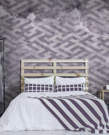 Фреска Графика Лофт. Геометрия. Старая стена. ag0327