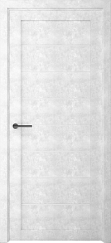 Дверь Сеул ширина 60 см Стекло белое