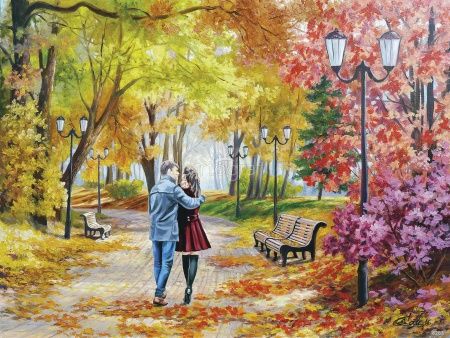 Фреска Золотая осень Art.8283