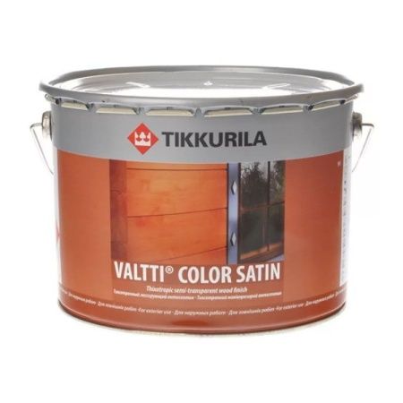 Лессирующий антисептик Tikkurila Valtti Color Satin, 2,7 л