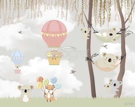 Фреска Коалы Art.33734