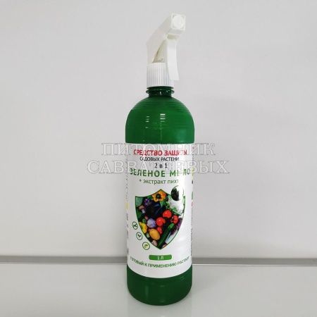 Зеленое мыло 1л с рыспылителем