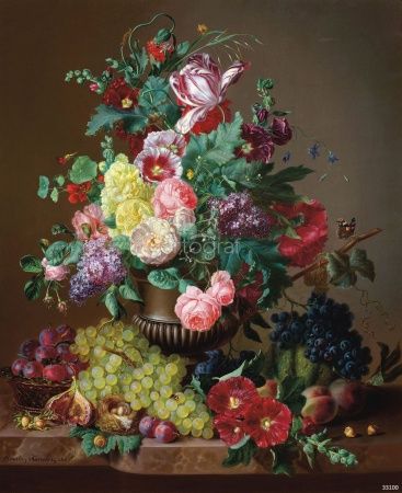 Натюрморт с бутонами Art.33100