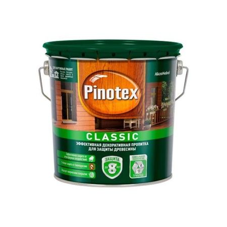 Пропитка Pinotex Classic (тик), 2,7 л